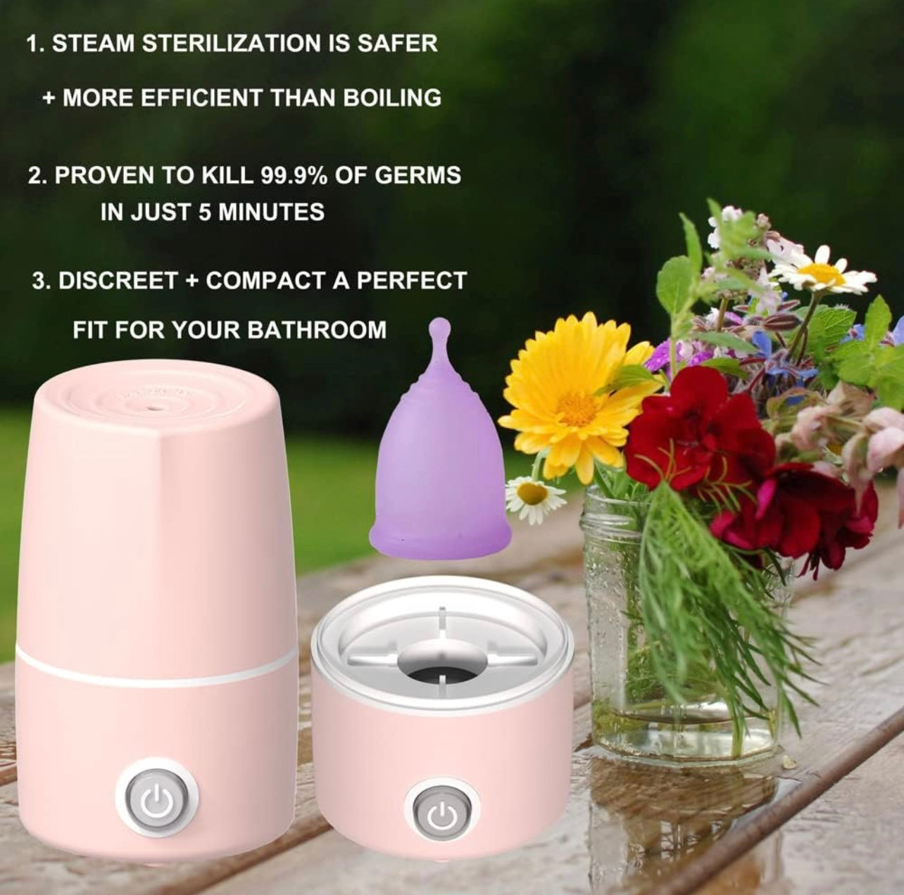 Menstrual Cup Steamer